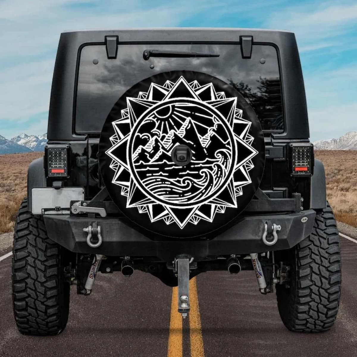 The Pathfinder’s Azure Ridge Spare Tire Cover