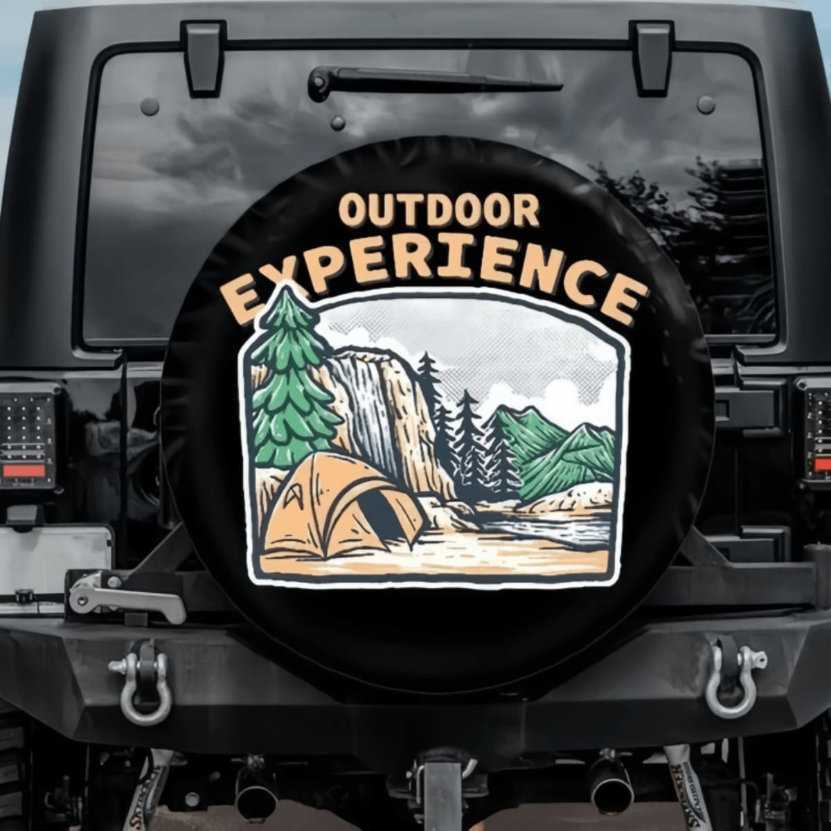 Waterfall Wayfinder Spare Tire Cover