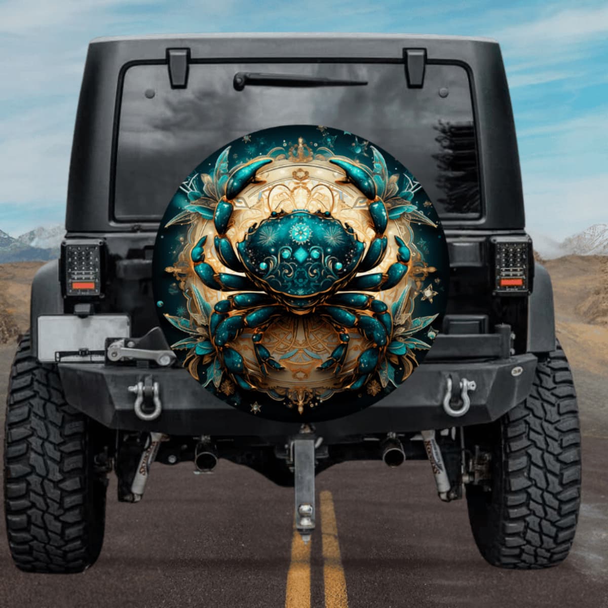Cancer Spare Tire Cover