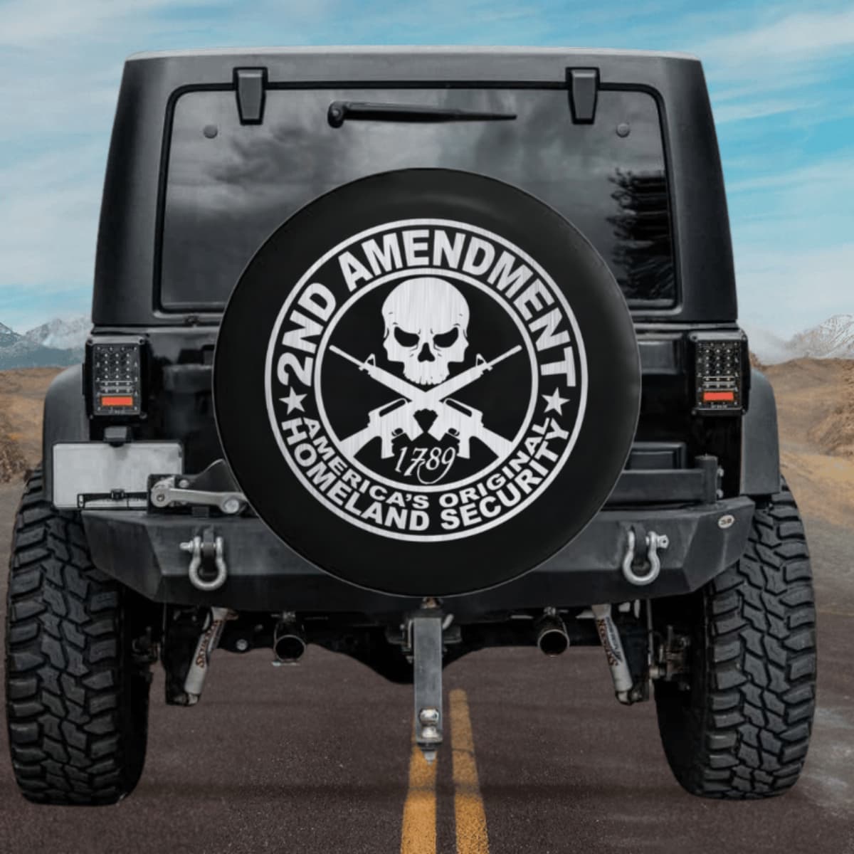 The Modern Defender Spare Tire Cover