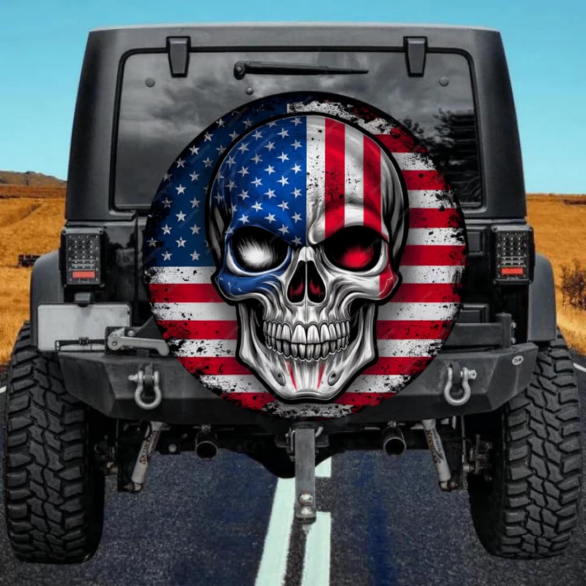 Liberty Bones Spare Tire Cover