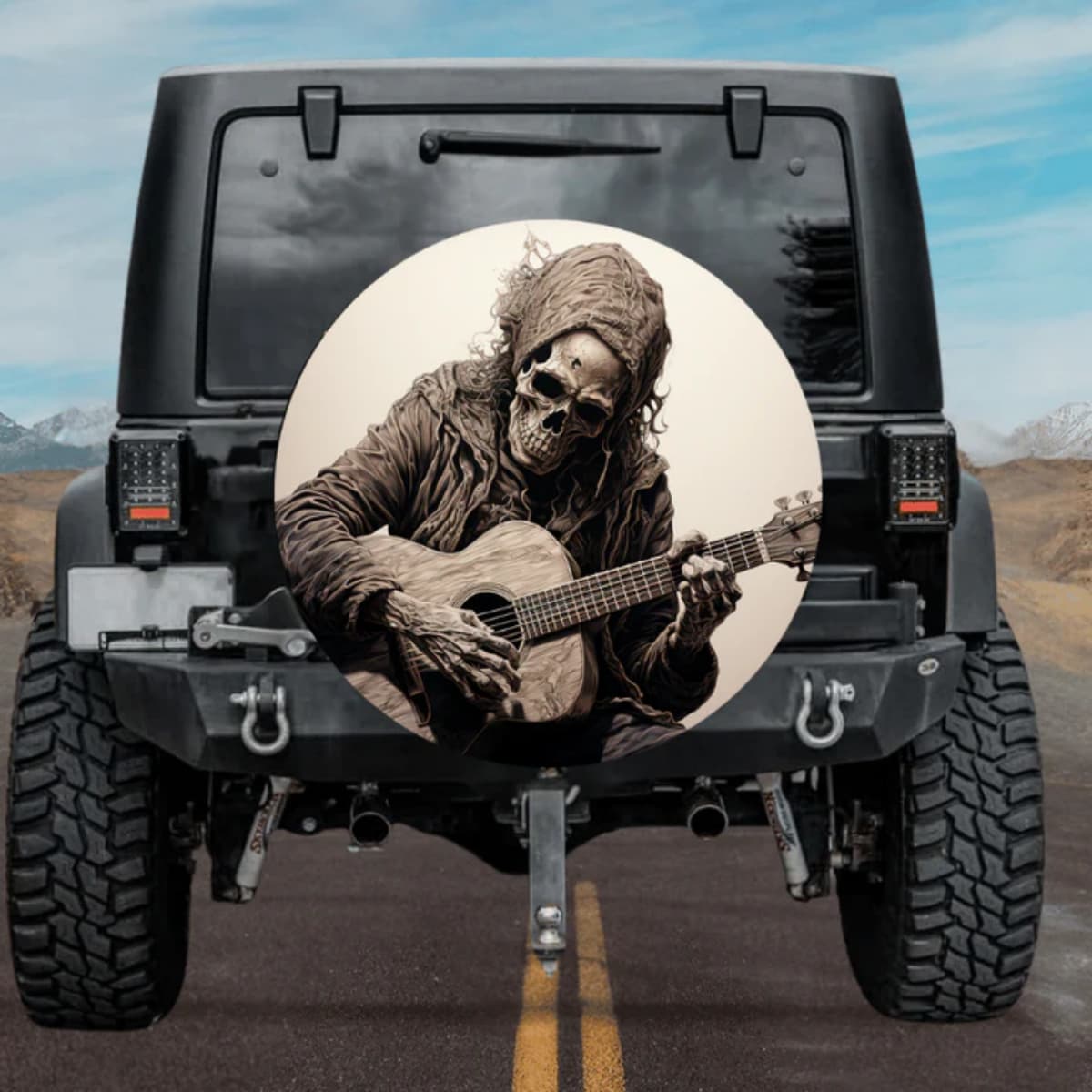 Guitar Reaper Spare Tire Cover
