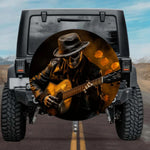 Grim Bluesman Spare Tire Cover