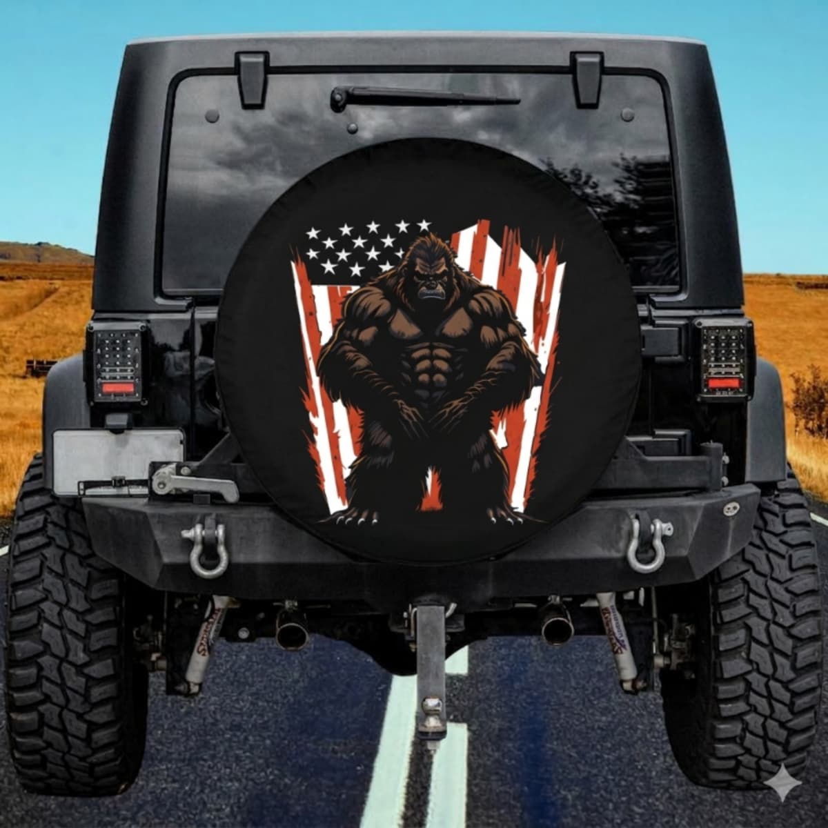 Savage Patriot Spare Tire Cover