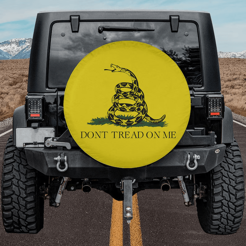 The Gadsden Sentinel Spare Tire Cover