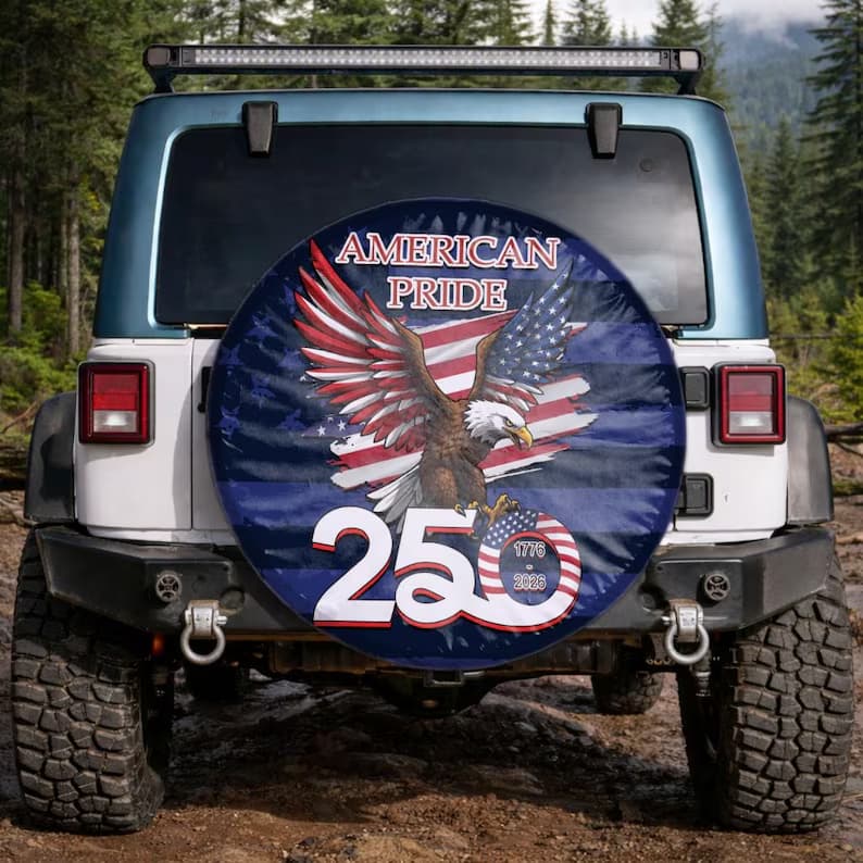 The American Pride 250 | Eagle Spare Tire Cover