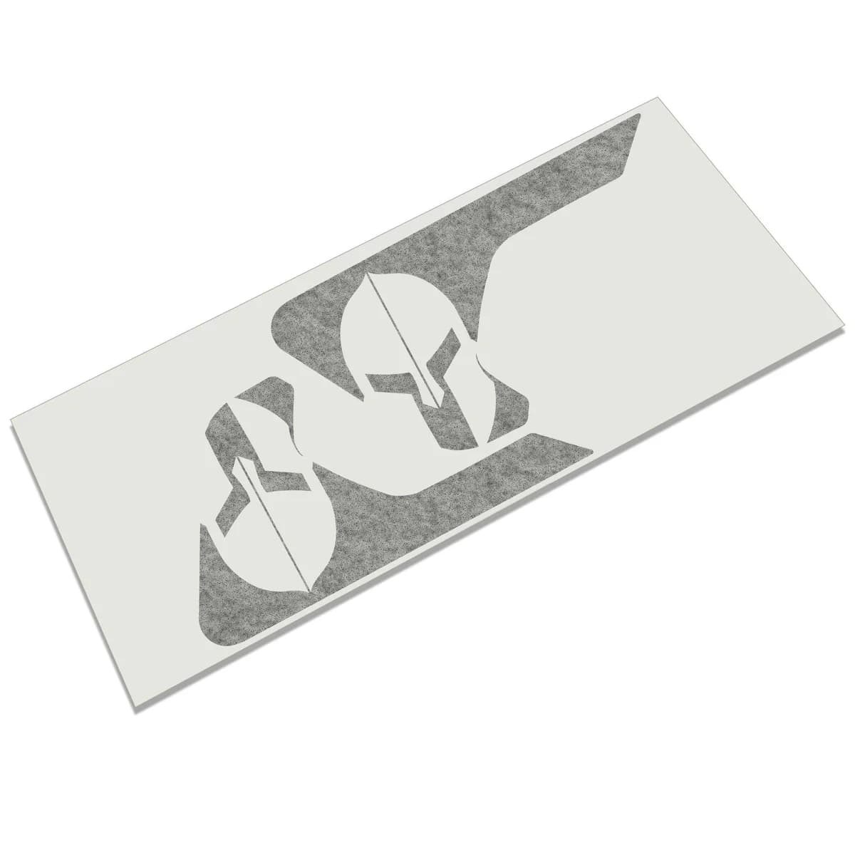 Spartan Helmet Fender Vent Vinyl Transfer Decal - Fits Jeep Wrangler JL/Jeep Gladiator JT 2018+