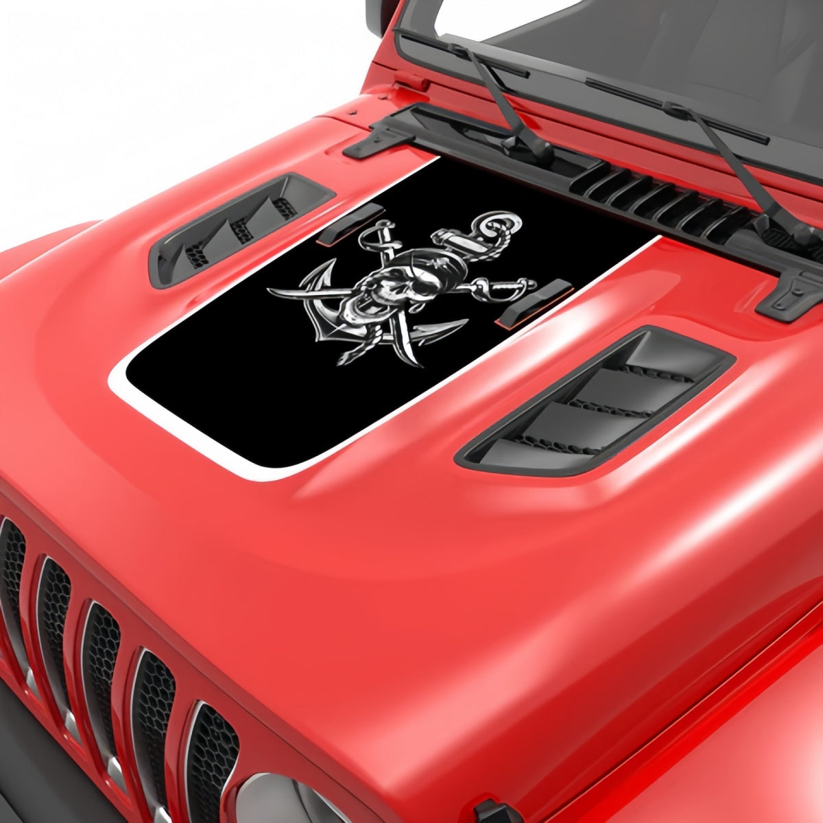 Pirate Skull Anchor