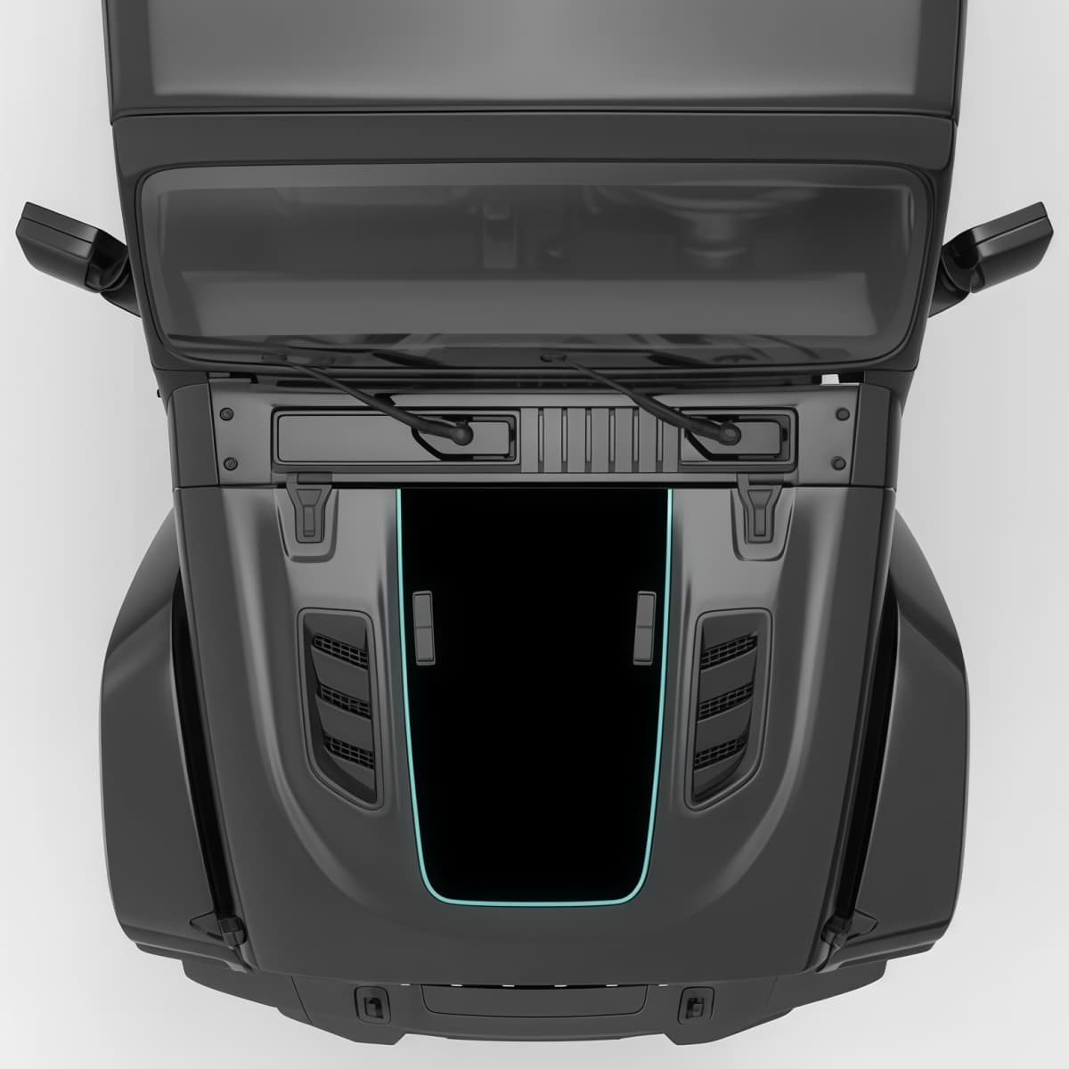 Black With Outline