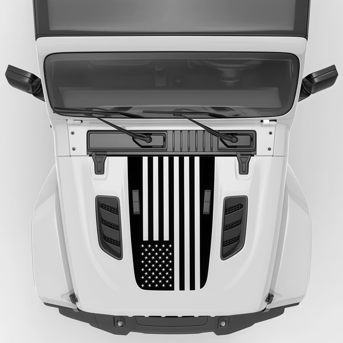 American Flag Blackout