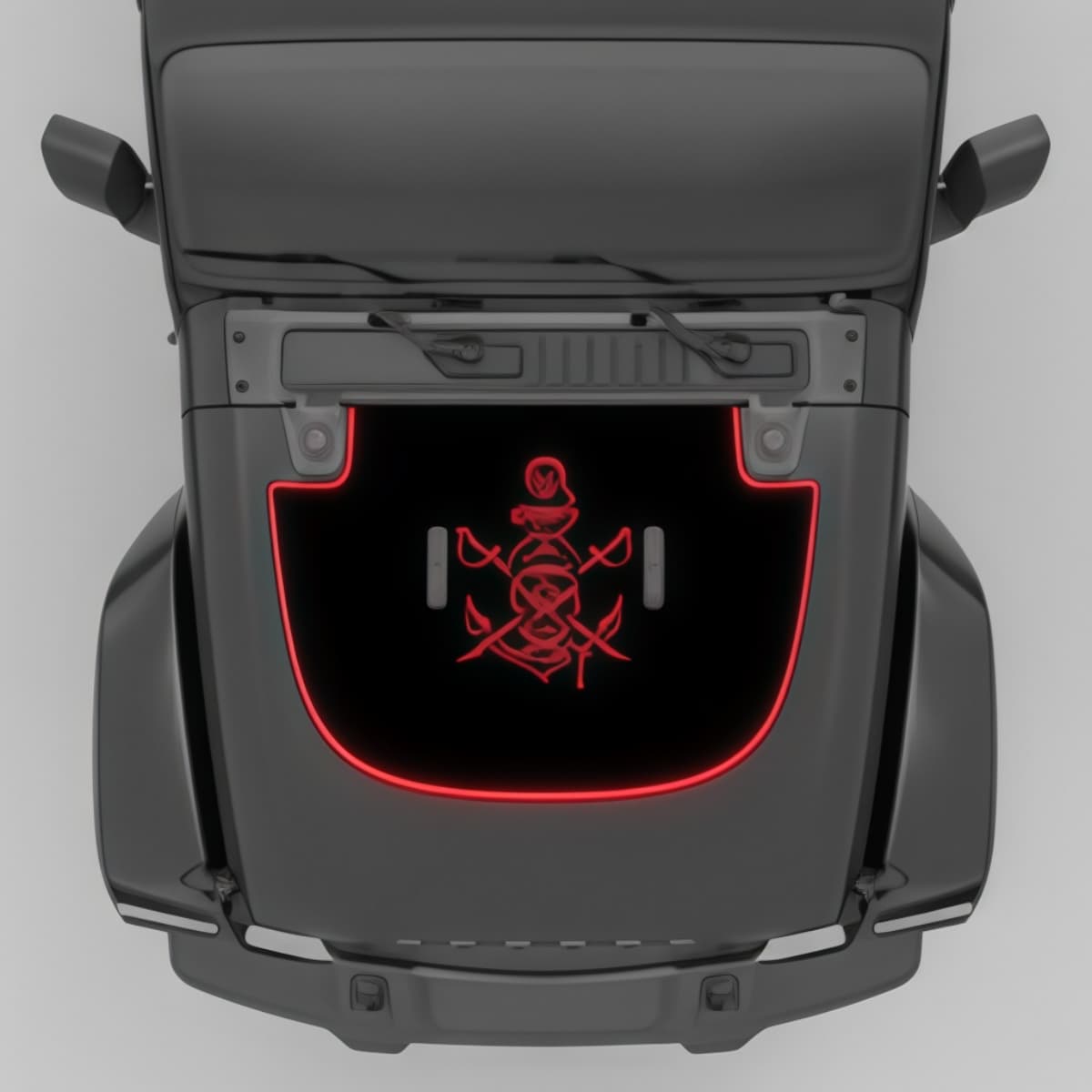 Pirate Skull Anchor