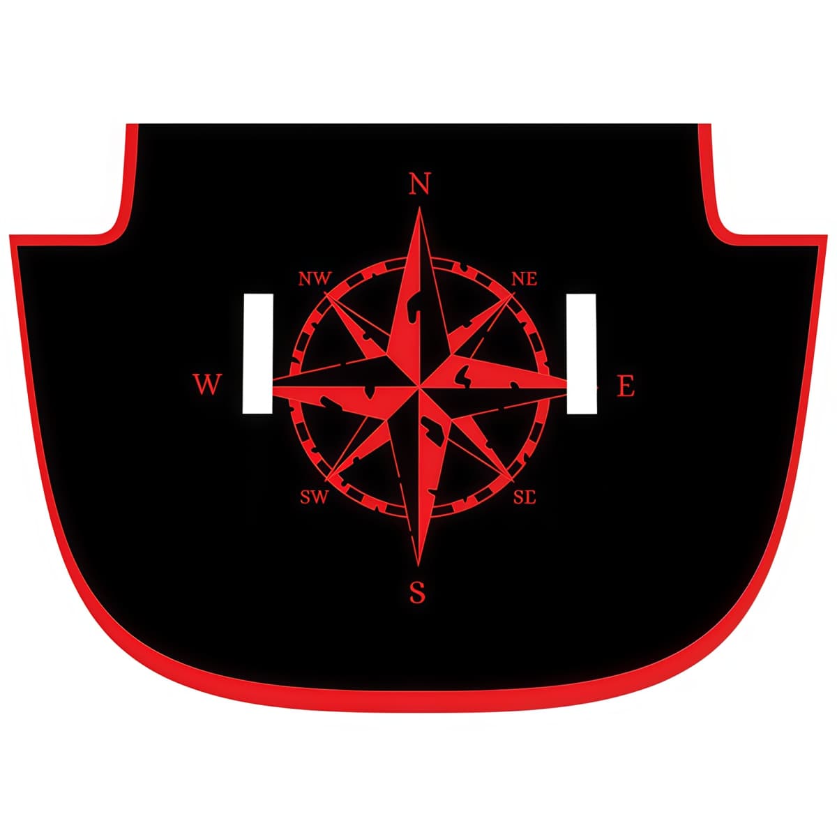 Distressed Rustic Compass