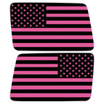 Black And Pink American Flag Decal For Jeep Wrangler
