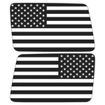 Black Transparent American Flag Decal For Jeep Wrangler