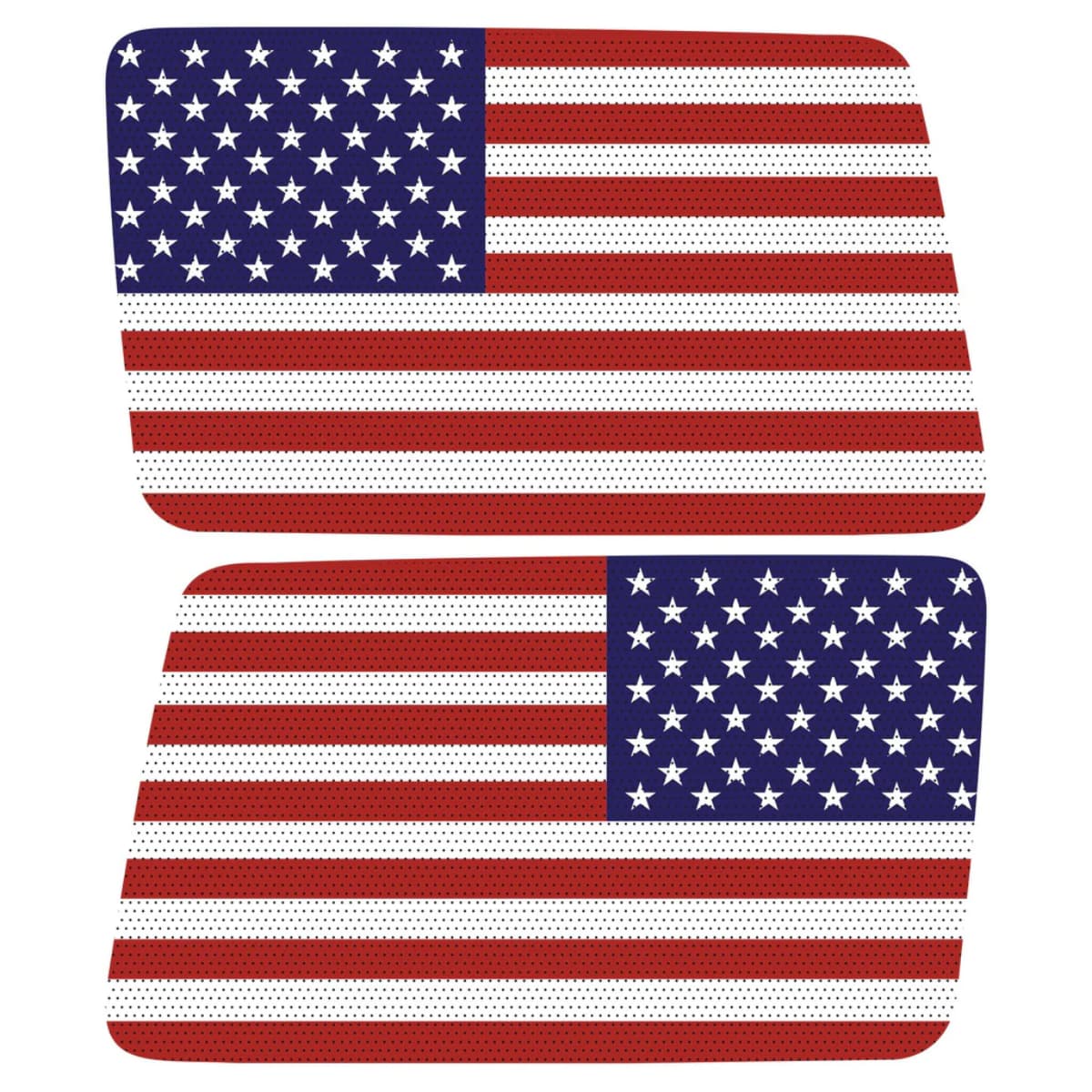 American Flag Decal For Jeep Wrangler