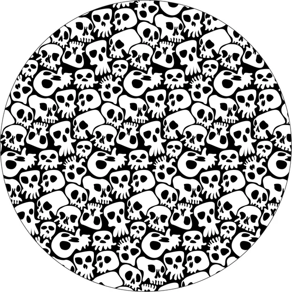 Pattern of Skulls Spare Tire Cover - Jeep, Bronco, RV, Camper & More
