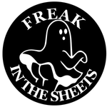 Freak in The Sheets - Funny Ghost Spare Tire Cover - Jeep, Bronco, RV, Camper & More