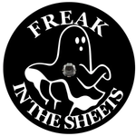 Freak in The Sheets - Funny Ghost Spare Tire Cover - Jeep, Bronco, RV, Camper & More