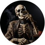 Relaxed Skull Spare Tire Cover