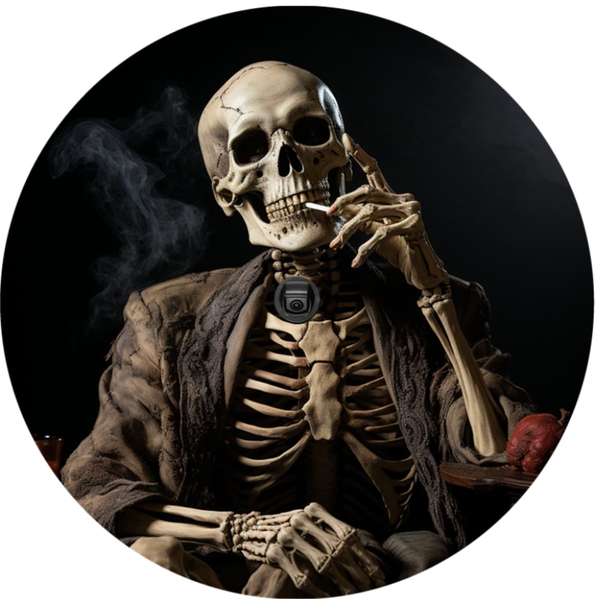 Relaxed Skull Spare Tire Cover