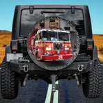 Engine No. 26 Fire Truck Spare Tire Cover