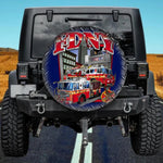 FDNY NYC City Skyline Spare Tire Cover