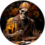 Vivid Decay Canvas Spare Tire Cover