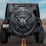 Tactical Viking Valknut Shield Spare Tire Cover