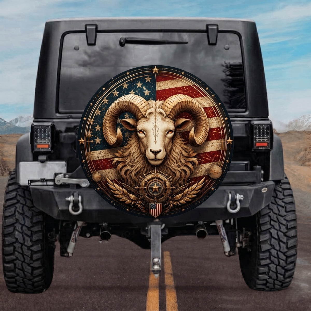USA Aries Spare Tire Cover