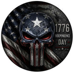 Tactical 1776 Independence Day Flag Spare Tire Cover