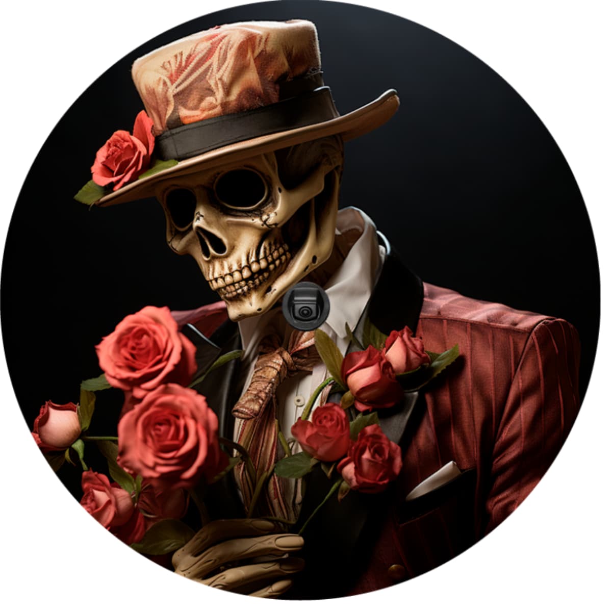 Romantic Reaper Spare Tire Cover