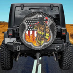 The Star-Spangled Sentinel Badge Spare Tire Cover
