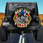 St. Paul Minnesota Fire Dept. Bulldog Spare Tire Cover