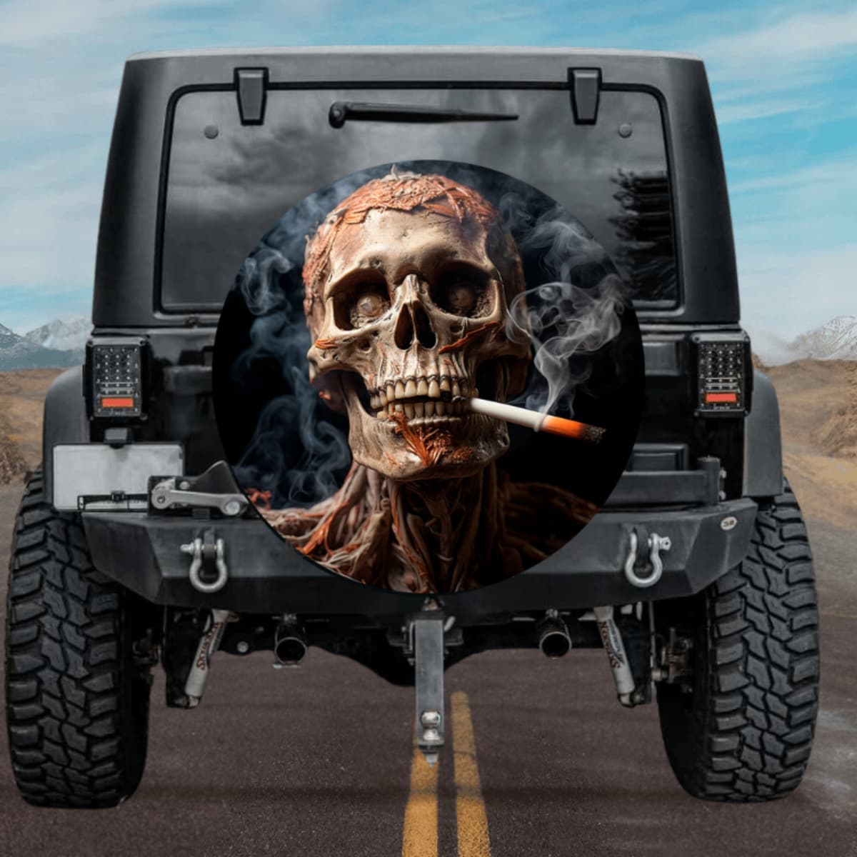 Ash Reaper Spare Tire Cover