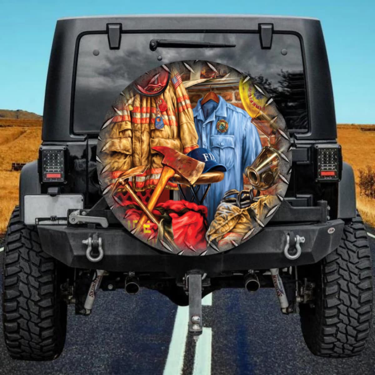 The Honor Room Badge Spare Tire Cover