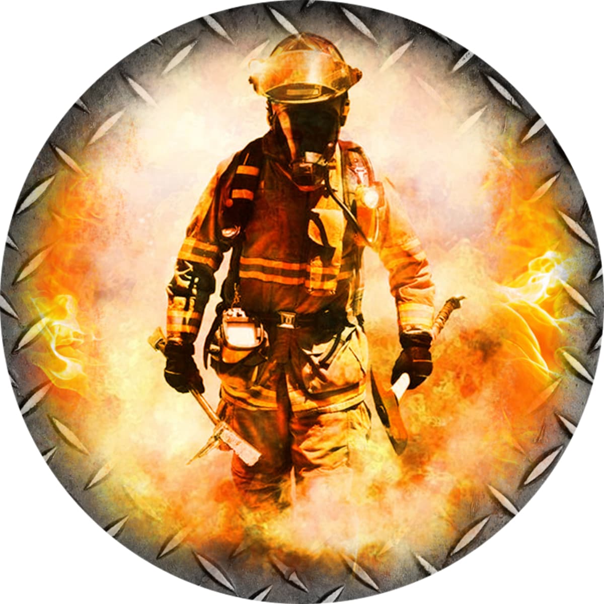The Inferno Soul Badge Spare Tire Cover