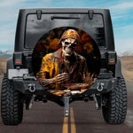 Vivid Decay Canvas Spare Tire Cover