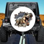 The Prime Beast 3D Rip-Out T-Rex Black Spare Tire Cover