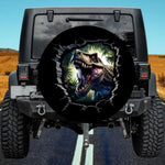 The Jungle Beast 3D Rip-Out T-Rex Tropical Oasis Black Tire Cover