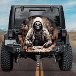 Workwear Artist Skull Spare Tire Cover