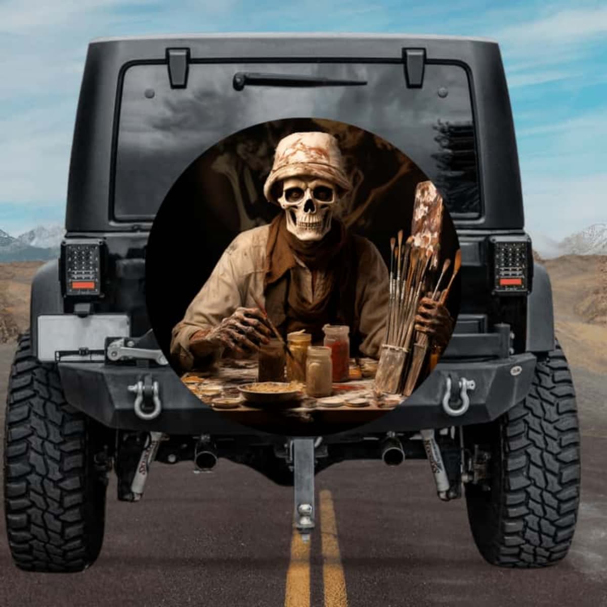 Grim Artisan Spare Tire Cover