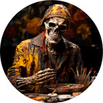 Vivid Decay Canvas Spare Tire Cover