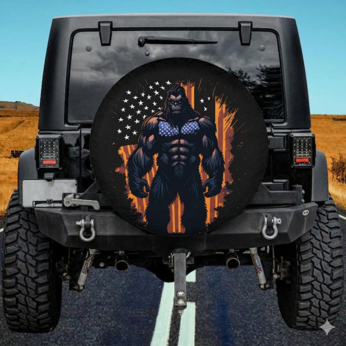 The American Alpha Spare Tire Cover