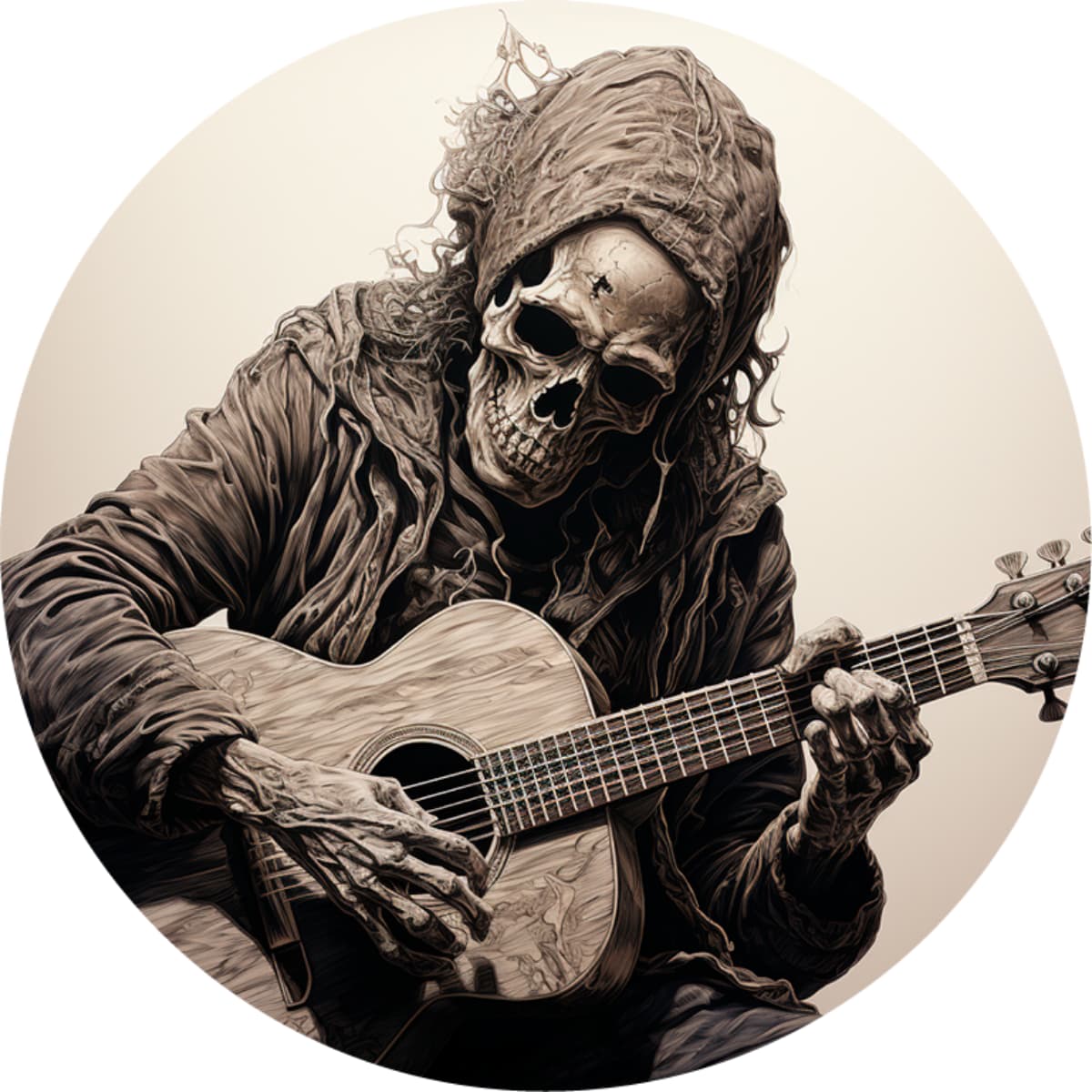 Guitar Reaper Spare Tire Cover