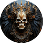 Dark Feather King Spare Tire Cover