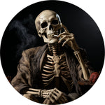 Relaxed Skull Spare Tire Cover