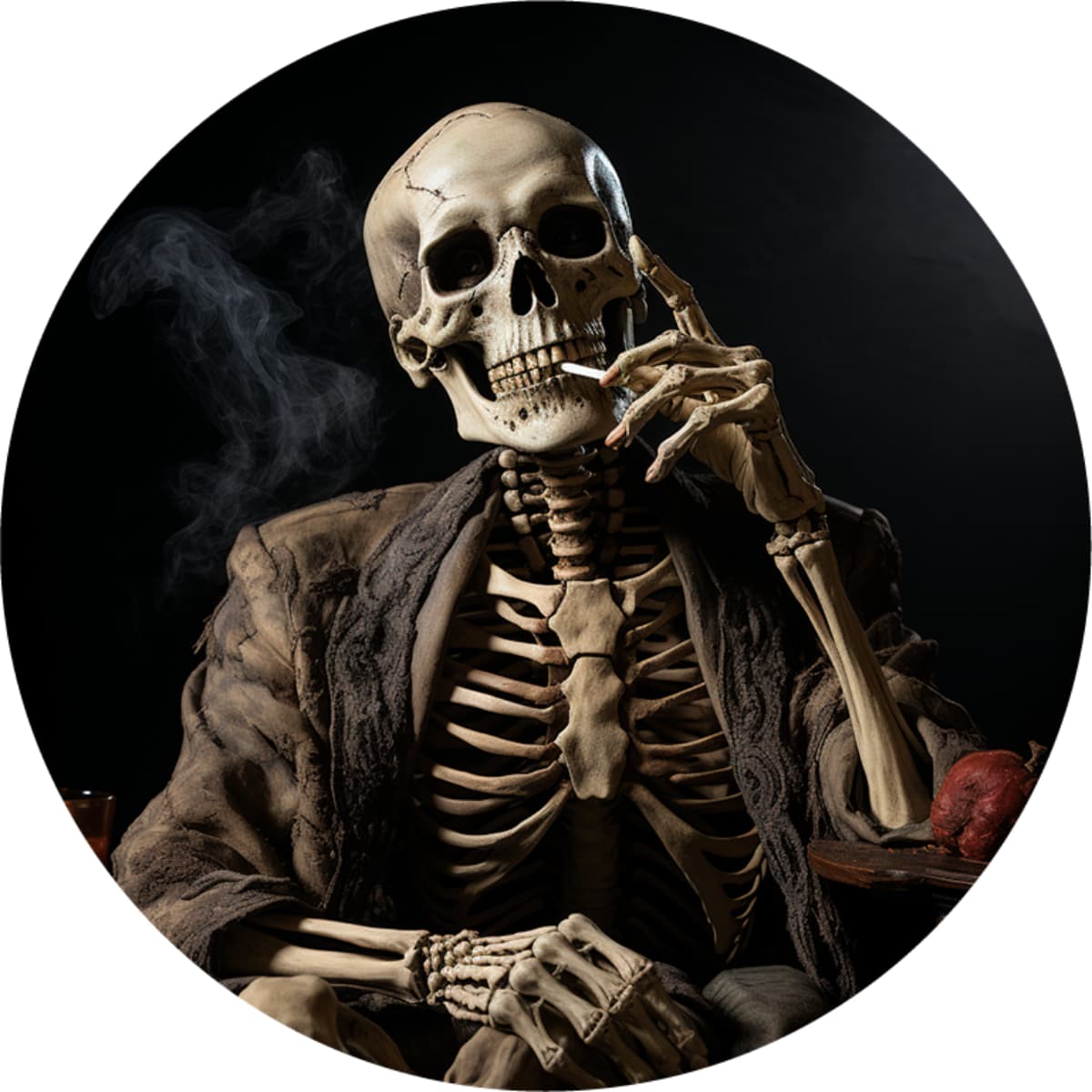 Relaxed Skull Spare Tire Cover