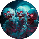 Zombie Rated Outbreak: Badass Sci-Fi Space Zombie Spare Tire Cover