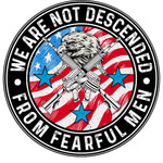We Are Not Descended From Fearful Men Spare Tire Cover