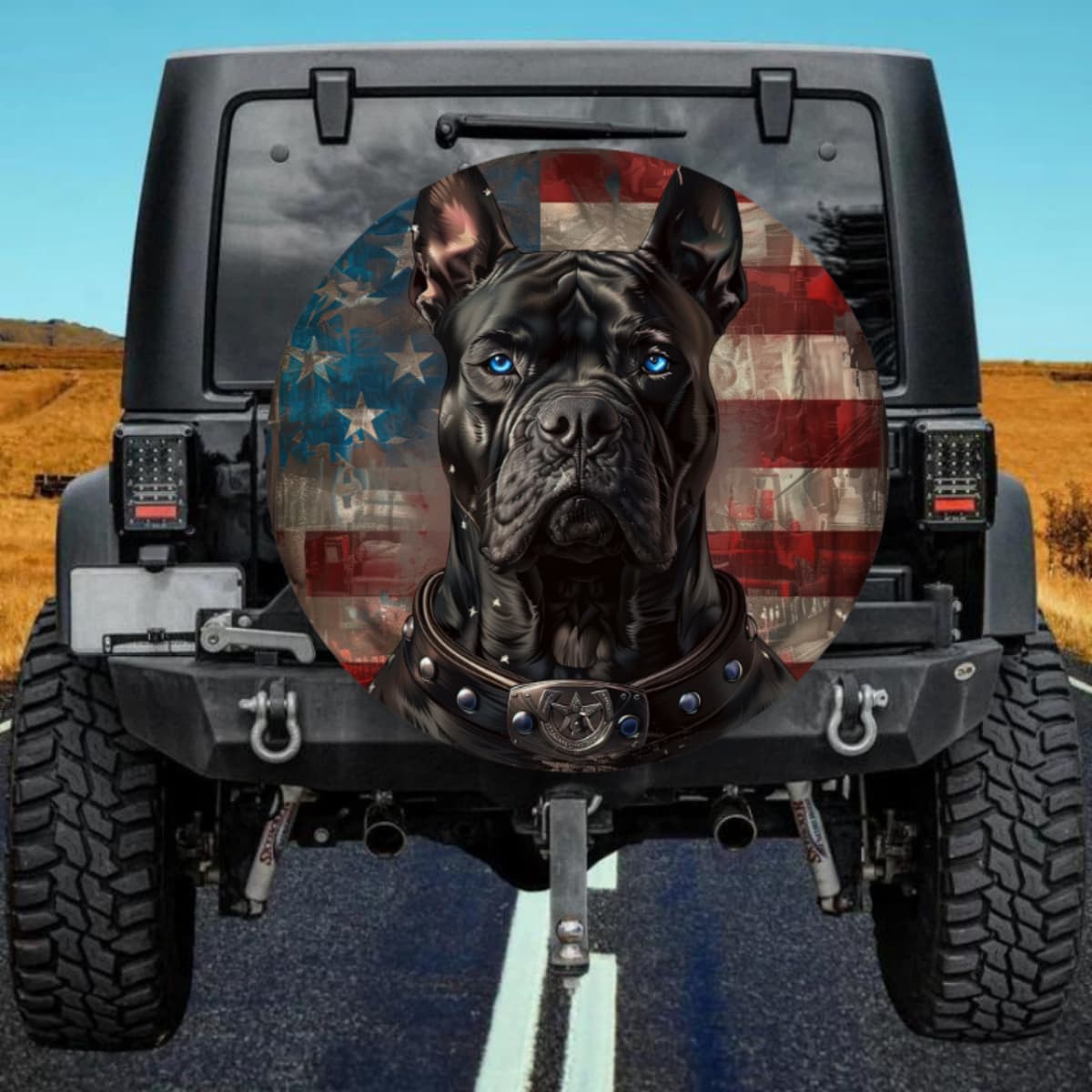 The Vigilant Peace Officer Icon Spare Tire Cover